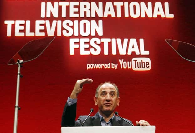 Armando Iannucci at the Edinburgh International Television Festival. Picture: PA