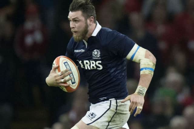 Ryan Wilson in action for Scotland. Picture: Craig Watson/SNS/SRU
