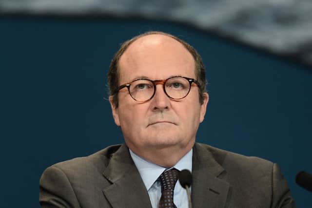 Totals finance boss Patrick de La Chevardiere. Picture: AFP/Getty