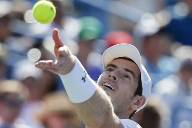 Andy Murray has been drawn against Nick Kyrgios in the US Open first round. Picture: AP