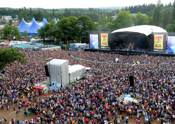 T in the Park took place at its new Strathallan Castle site for the first time in July. Picture: Lisa Ferguson