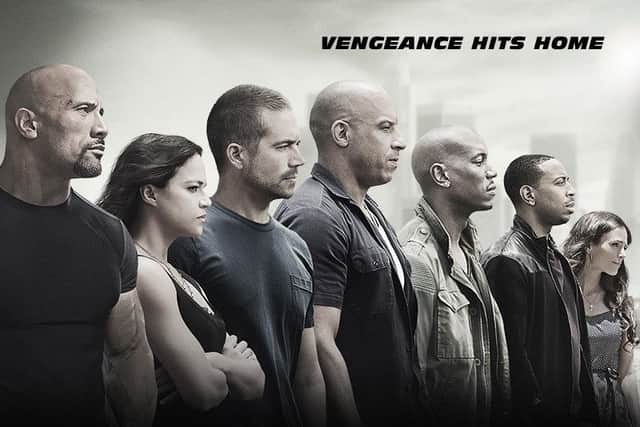 The stars of Fast and Furious 7