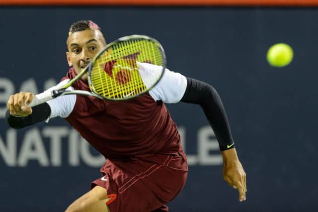 Dangerous: Nick Kyrgios. Picture: Getty