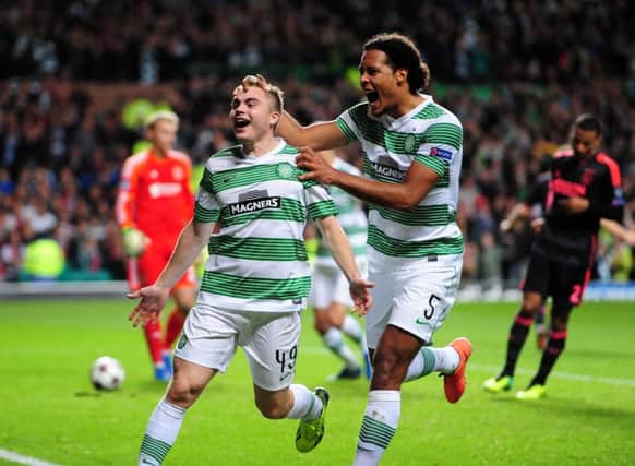 Celtic played Ajax at Parkhead in 2013. Picture: John Devlin