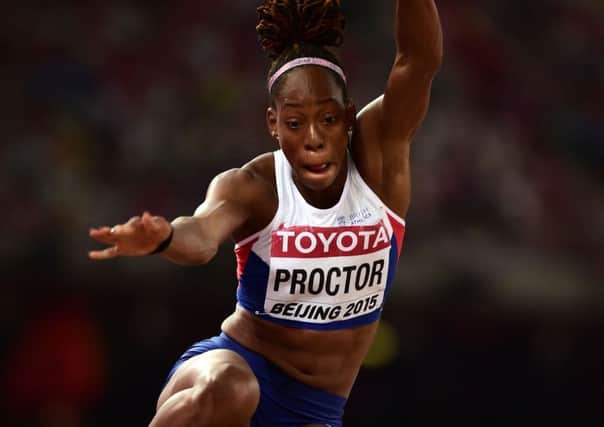 Great Britain's Shara Proctor during the Women's Long Jump at the World Championships in Beijing, China. Picture: PA