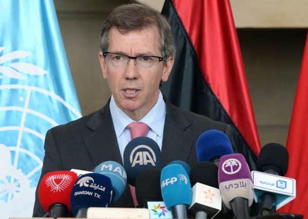 Special Representative and head of the United Nations Support Mission in Libya, Bernardino Leon. Picture: Getty Images