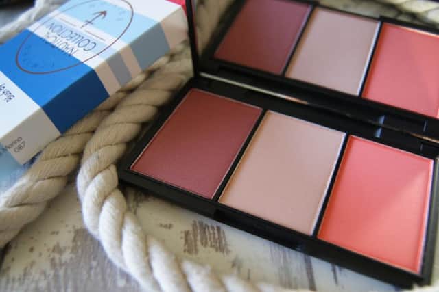 Sleek MakeUP Nautical Collection Blush By 3 Palette. Picture: Laura Pearson-Smith