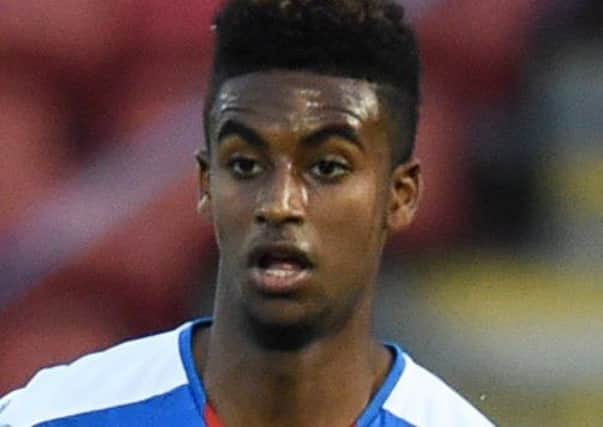 Gedion Zelalem making his debut for Rangers. Picture: SNS Group