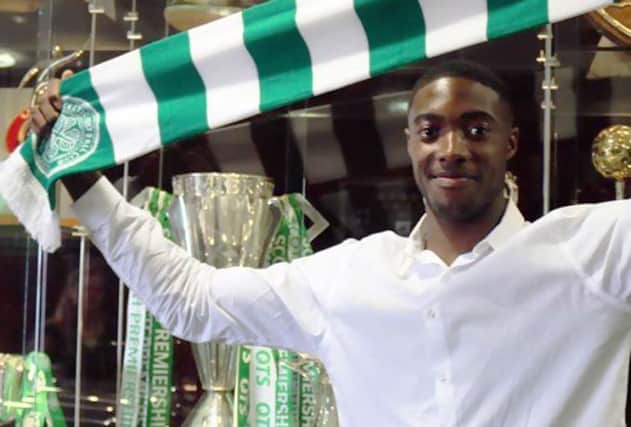 Celtic have confirmed the signing of Tyler Blackett on a season-long loan deal from Manchester United. Picture: celticfc.net