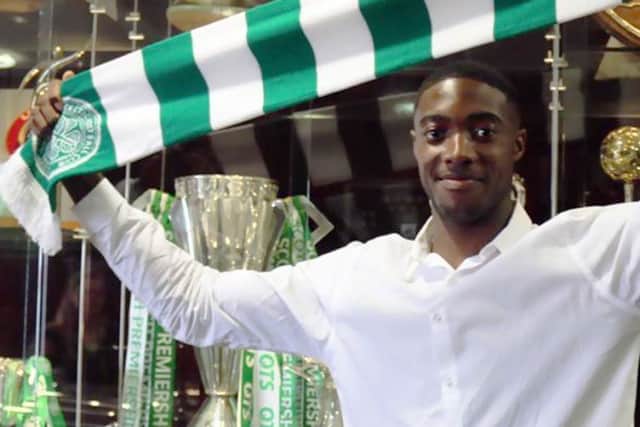 Celtic have confirmed the signing of Tyler Blackett on a season-long loan deal from Manchester United. Picture: celticfc.net