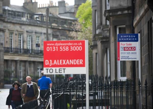 The Scottish Greens will debate the introduction of rent controls in Scotland at their October party conference. Picture: Alex Hewitt