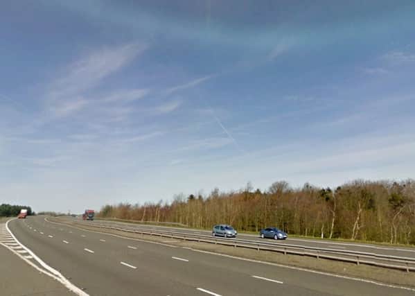 The accident happened near J21 of the A74(m) close to Gretna. Picture: Google Maps