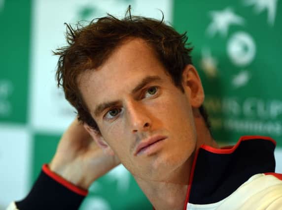 Looking towards his opening match in the US Open, Andy Murray says he has played enough in preparation. Picture: PA