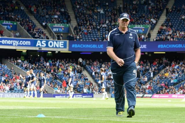 Scotland head coach Vern Cotter. Picture: SNS/SRU