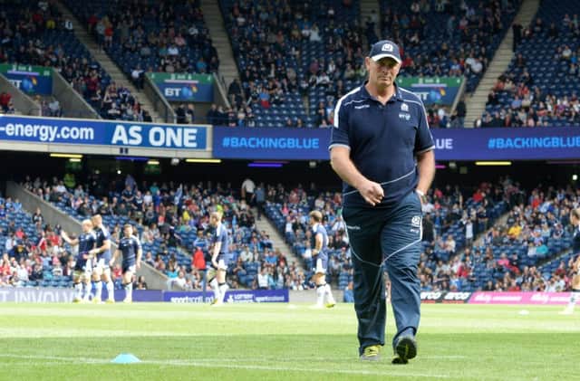 Scotland head coach Vern Cotter. Picture: SNS/SRU
