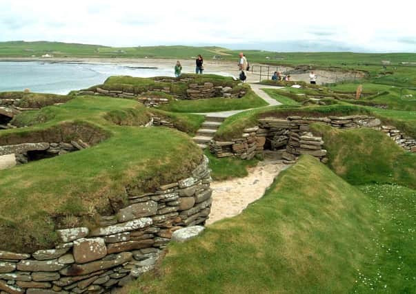 The 5,000 year-old remains of Skara Brae in Orkney. Picture: AP