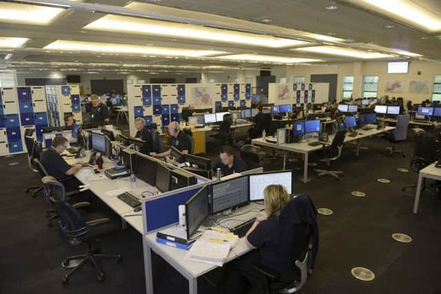 The performance of Police Scotlands Bilston Glen call-handling centre has come under the microscope. Picture: Julie Bull
