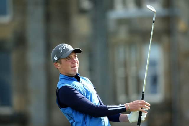 Bearsden's Ewen Ferguson has stepped up from first reserve for the match at Royal Lytham