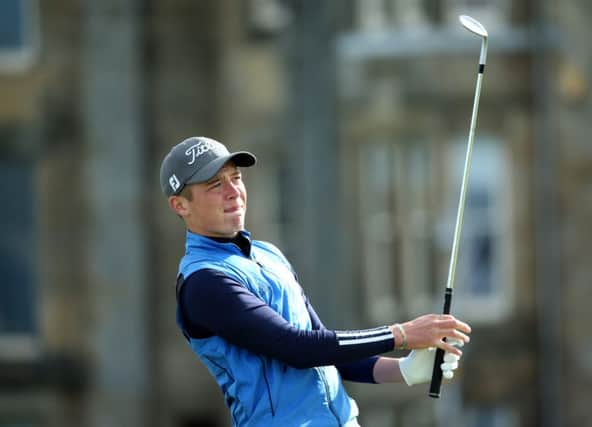 Bearsden's Ewen Ferguson has stepped up from first reserve for the match at Royal Lytham