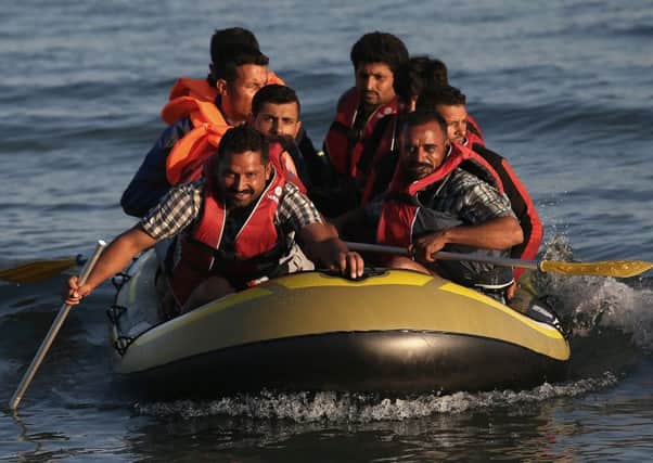 The migrants try to use Greece as a stepping-off point. Picture: Getty