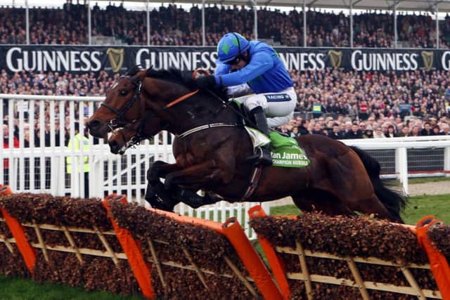Hurricane Fly wins the Champion Hurdle in 2011. Picture: PA