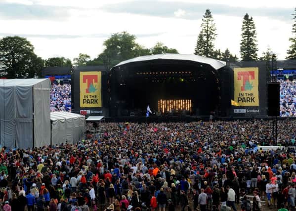 T in the Park was held at Strathallan Castle this year. Picture: Lisa Ferguson