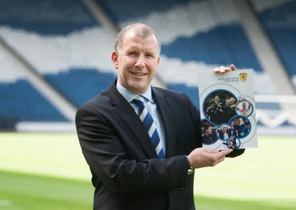 Stewart Regan: Defended refs. Picture: John Devlin