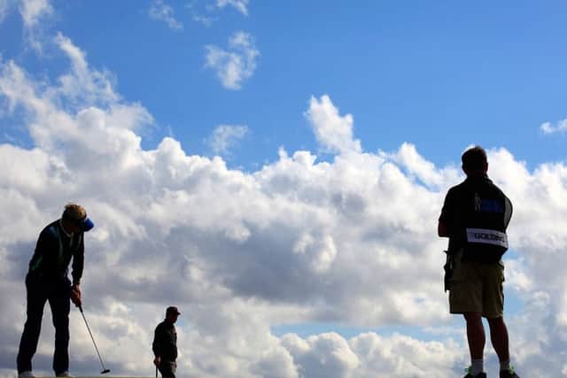 The Prostate Cancer UK Scottish Senior Open at Archerfield Links last week. Picture: Getty