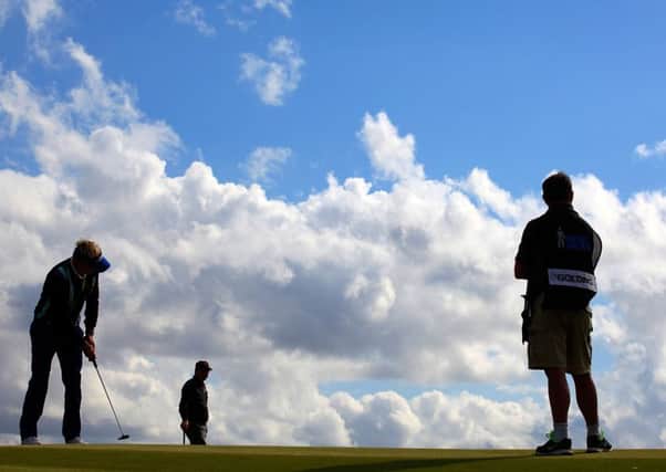 The Prostate Cancer UK Scottish Senior Open at Archerfield Links last week. Picture: Getty
