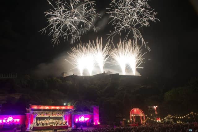 The fireworks brought the Festival to a close. Picture: Andrew O'Brien