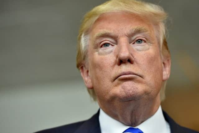 Donald Trump has been given the go-ahead to erect a 25ft fountain at Turnberry. Picture: AP