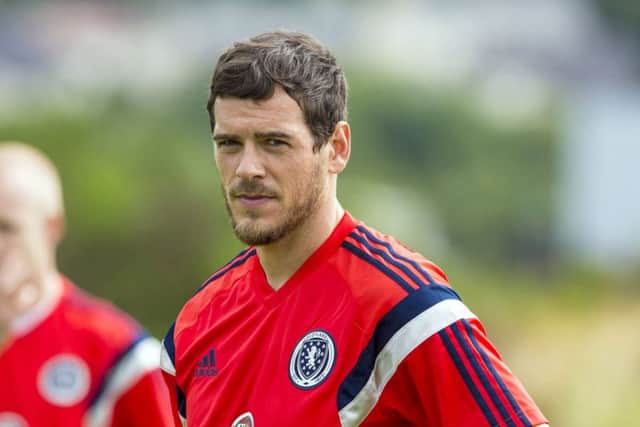 Gordon Greer expects a tough test against Georgia on Friday. Picture: SNS