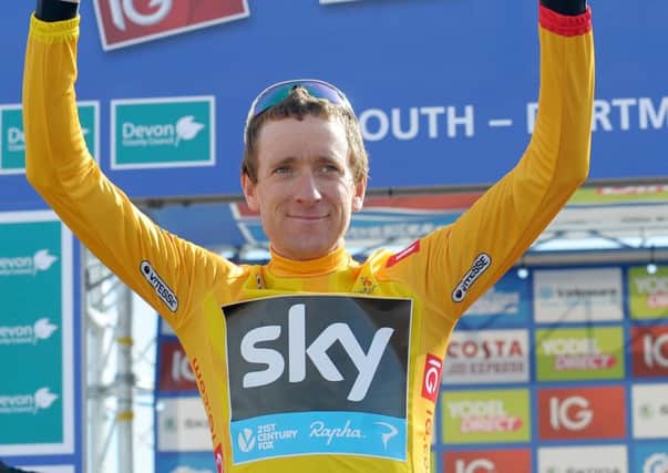 Bradley Wiggins returns to the race he won in 2013 when he leads his team at the Tour of Britain. Picture: PA