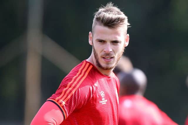 Goalkeeper David de Gea remains at Old Trafford after his transfer to Real Madrid fell through. Picture:  PA