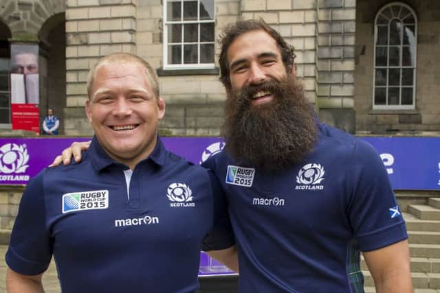 "Project players" Willem Nel, left, and Josh Strauss were named in the squad. Picture: Ian Rutherford