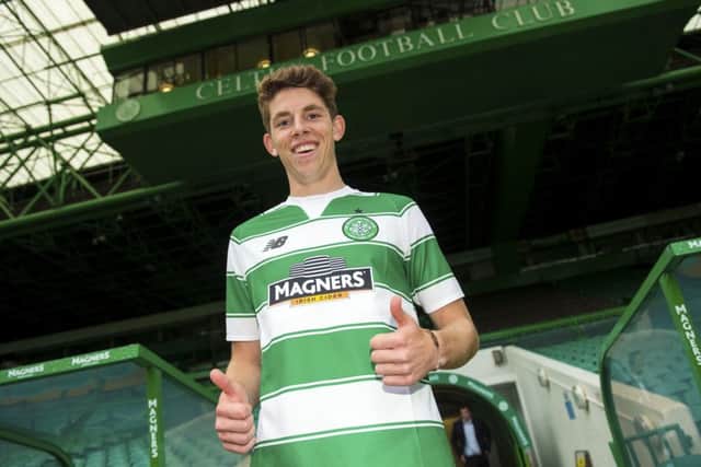 Ryan Christie has followed in his father Charlies footsteps by signing for Celtic. Picture: Craig Foy/SNS
