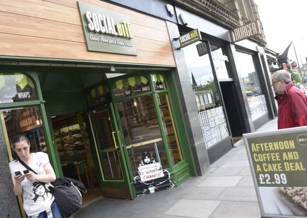 Social Bite's store in Edinburgh