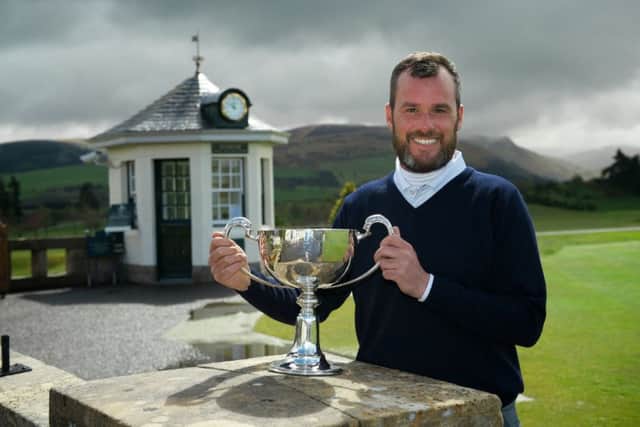 Chris Kelly's win in the Gleneagles Scottish PGA Championship helped him win Tartan Tour Order of Merit