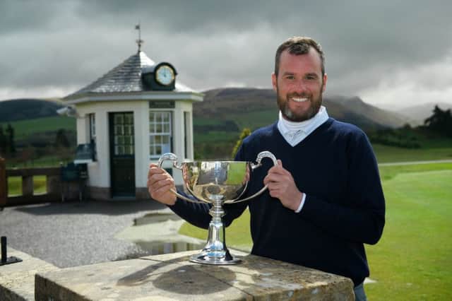 Chris Kelly's win in the Gleneagles Scottish PGA Championship helped him win Tartan Tour Order of Merit