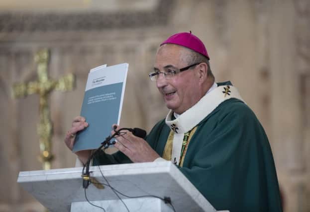 Archbishop Tartaglia responds to the report of The McLellan Commission. Picture: Robert Perry