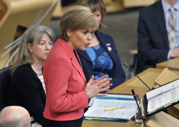 First Minister Nicola Sturgeon said she was 'angry' at David Cameron's approach to the refugee crisis. 

Picture: Ian Rutherford