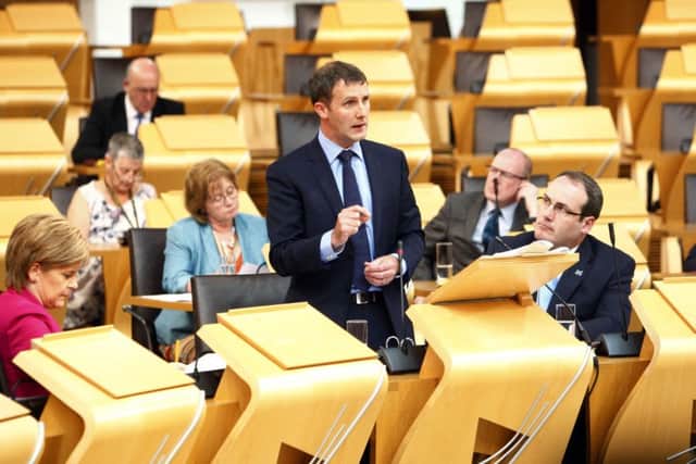 Justice Minister Michael Matheson MSP. Picture: Andrew Cowan/Scottish Parliament