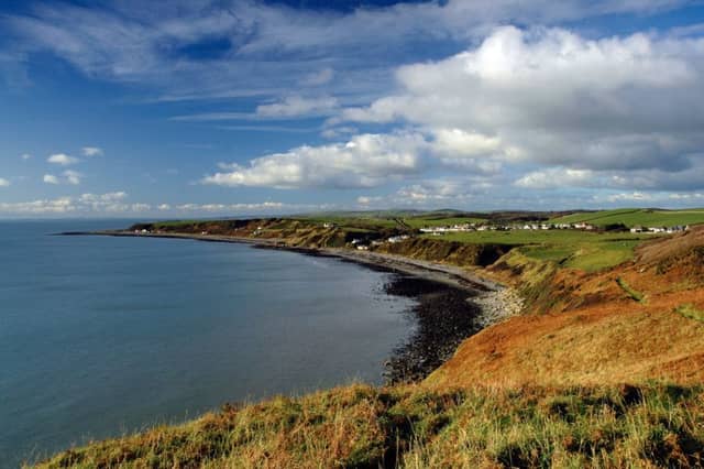 Waves and seagulls at Monreith Bay, Dumfries and Galloway, came second. Picture: Alamy