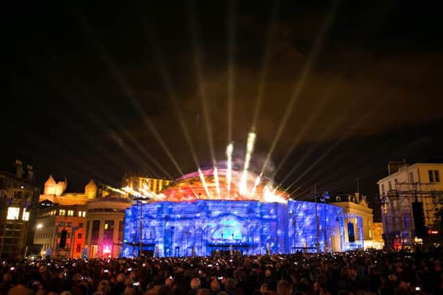 The Edinburgh International Festival opens with the spectacular Harmonium Project, which attracted almost 20,000 people. Picture: Contributed