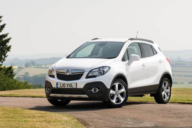 The Vauxhall Mokka was particularly popular with Scottish buyers. Picture: Contributed