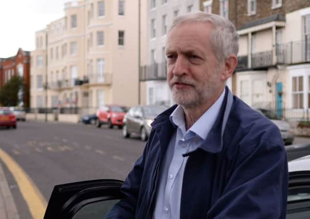 Left-winger Jeremy Corbyn has emerged as the surprise frontrunner in the contest for the Labour leadership to be held next week. Picture: PA