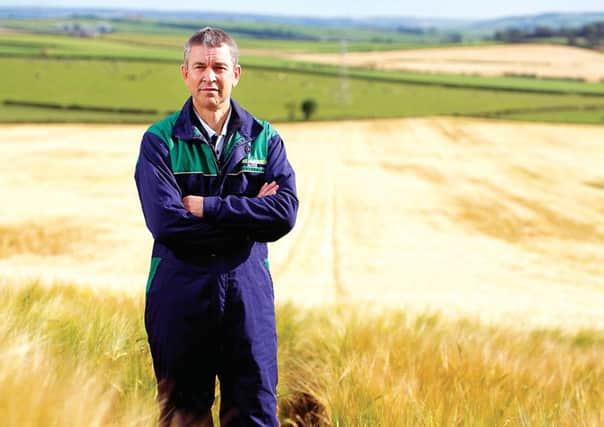Farmer Andrew Glover fears catastrophe if poor weather continues. Picture: John Devlin