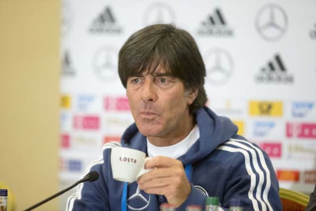 Joachim Löw is relishing the Hampden visit. Picture: PA