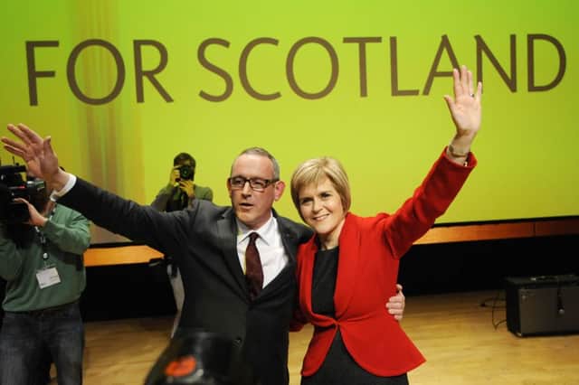 Stewart Hosie, left, wants to see more competition on the high street. Picture: Greg Macvean