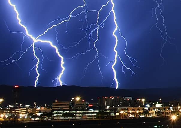 You have a one in 700,000 chance of being struck. Picture: Getty